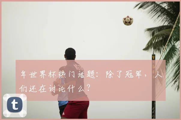 年世界杯热门话题：除了冠军，人们还在讨论什么？